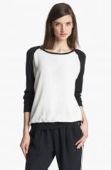 Joie and39Malena Band39 Mixed Media Sweater at Nordstrom