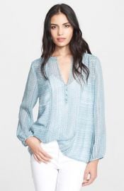 Joie and39Parmenaand39 Print Silk Shirt at Nordstrom