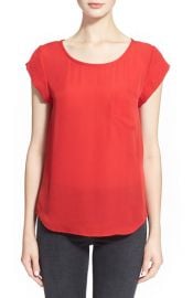 Joie and39Rancherand39 Silk Pocket Top at Nordstrom