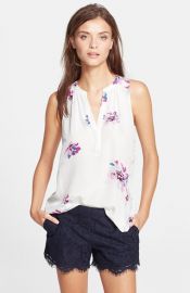 Joie and39Senia Band39 Silk Top at Nordstrom