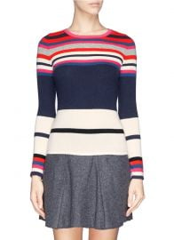 Jolanta Striped Cashmere Sweater by Diane von Furstenberg at Lane Crawford