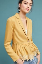 Jolie Peplum Blazer at Anthropologie