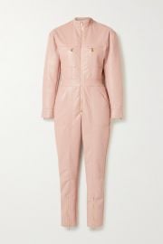 Jonathan Simkhai - Vegan leather jumpsuit at Net A Porter