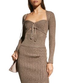 Jonathan Simkhai Alexia Compact Rib Sweetheart Pullover at Neiman Marcus