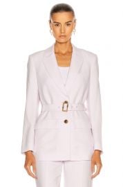 Jonathan Simkhai Astrid Crepe Safari Blazer at Forward