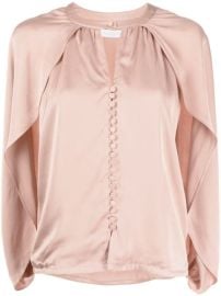 Jonathan Simkhai Button Down Cape Top - at Farfetch