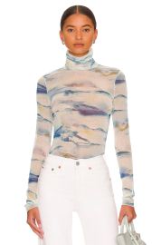 Jonathan Simkhai Charli Top in Watercolor at Revolve