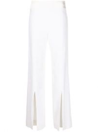 Jonathan Simkhai Crepe straight-leg Trousers - Farfetch at Farfetch