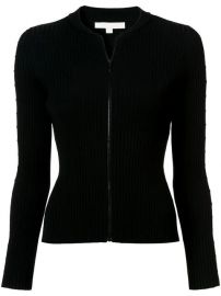 Jonathan Simkhai Cut Out Sleeve Zipped Sweater - Farfetch at Farfetch