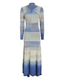 Jonathan Simkhai Kazuki Space Dye Midi Dress at Intermix