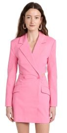 Jonathan Simkhai Kylo Cut Out Tech Blazer Mini Dress at Shopbop