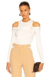 Jonathan Simkhai Mandie Cutout Top at Forward