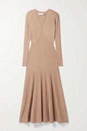 Jonathan Simkhai Melba Compact Ribbed Midi Dress at Net a Porter