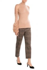 Jonathan Simkhai Merino Wool Pullover with Cut-Out Shoulders at Stylebop