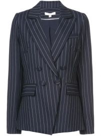 Jonathan Simkhai Pinstripes Structured Blazer - Farfetch at Farfetch