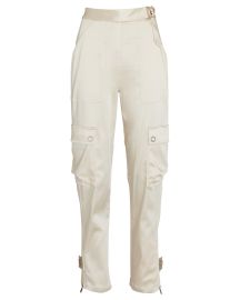 Jonathan Simkhai Sateen Utility Pants at Intermix