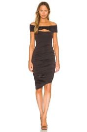 Jonathan Simkhai Standard Divya Ruched Detail Dress at Revolve