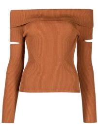 Jonathan Simkhai Zayla off-shoulder Jumper - Farfetch at Farfetch