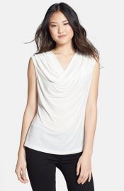 Jones New York and39Pennyand39 Cowl Neck Shell at Nordstrom