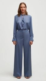 Jones Trouser in Seasonless Wool Powder Blue curated on LTK at Argent
