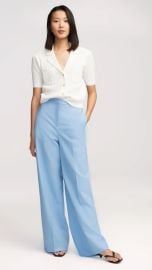 Jones Trouser in Seasonless Wool Sky curated on LTK at Print Fresh