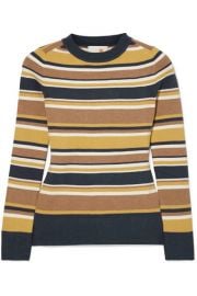 JoosTricot - Striped stretch cotton-blend sweater at Net A Porter