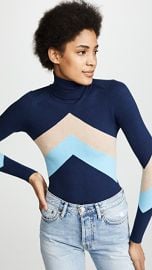 JoosTricot Chevron Turtleneck Sweater at Shopbop