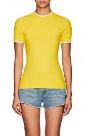 JoosTricot Cotton-Blend Short-Sleeve Sweater at Barneys