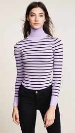 WornOnTV: Cara’s lavender purple striped turtleneck on God Friended Me ...