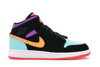 Jordan 1 Midd in Multicolor by Nike at Stockx