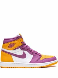 Jordan Air Jordan 1 High OG quotBrotherhoodquot Sneakers - at Farfetch