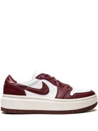 Jordan Air Jordan 1 Low Elevate quotWhiteSailDark Beetrootquot Sneakers Red at Farfetch