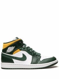 Jordan Air Jordan 1 Mid quotSonicsquot Sneakers - at Farfetch