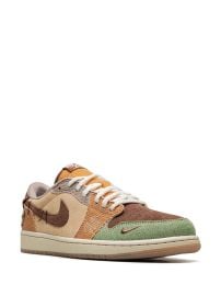 Jordan x Zion Williamson Air Jordan 1 Low OG quotVoodooquot Sneakers - Farfetch at Farfetch