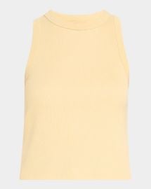 Jordyn Cropped Tank Top at Neiman Marcus