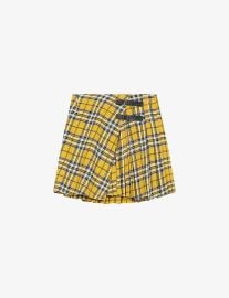 Joris tartan cotton mini skirt at Selfridges