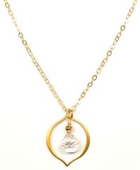 Jorja Arabesque Necklace at Brooklyn Designs