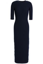 Joseph Ribbed Wool Midi Dress at The Outnet