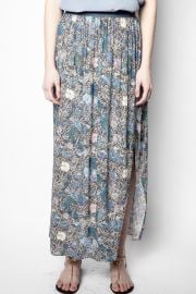 Josia Wild Garden Skirt at Zadig & Voltaire
