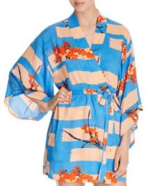 Josie Brushed Flower Happi Printed Robe at Bloomingdales