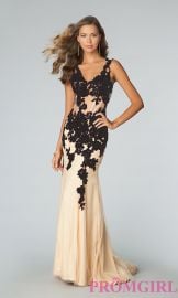 Jovani Lace Dress at Prom Girl