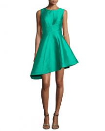 Jovani Sleeveless Asymmetric Cocktail Dress at Neiman Marcus