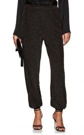 Juan Carlos Obando Metallic Knit Harem Pants at Barneys