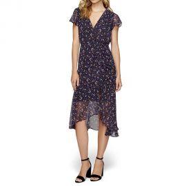 Jubilee Floral Ruched Dress at Sam Edelman