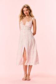 Judalon Cotton Midi Dress at LoveShackFancy
