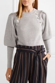 Jude button-embellished wool sweater at Net A Porter