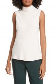 Judith  amp  Charles Tropea Sleeveless Stretch Silk Top   Nordstrom at Nordstrom