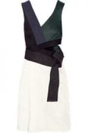 Judo cutout crepe mini dress at The Outnet