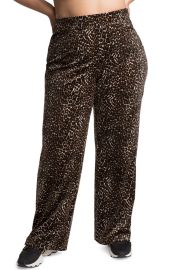 Juicy Couture Animal Print Velour Sweatpants at Nordstrom