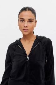 Juicy Couture Velour Zip-Up Jacket at Urban Outfitters